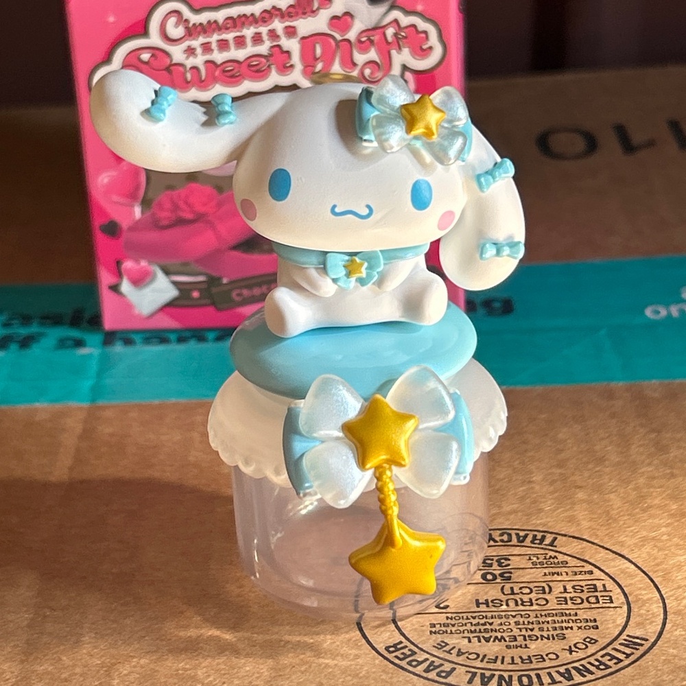 Toptoy Cinnamoroll Candy Jar Sweet Gift Figure Blind Box Sanrio